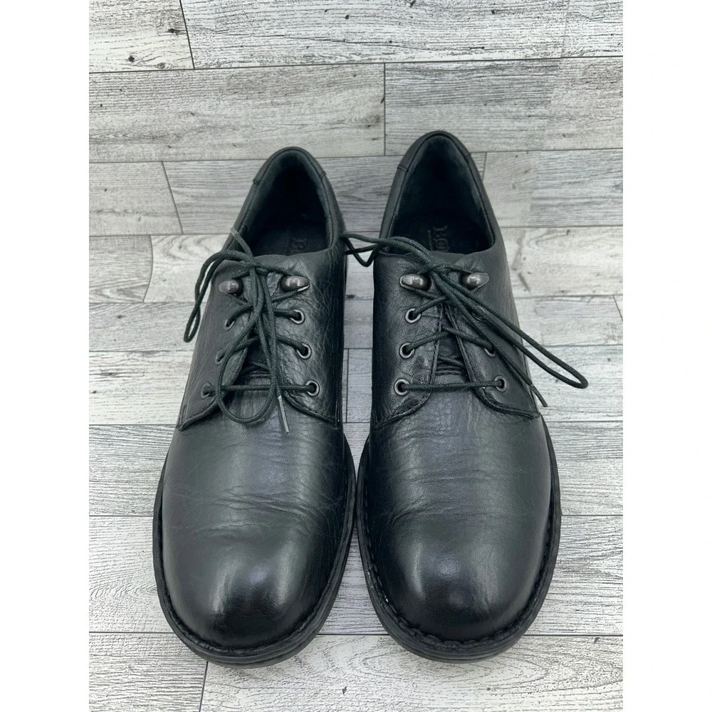 Born black leather
